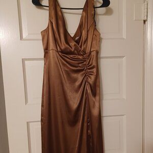 Vintage Bronze Jessica Howard Cocktail dress